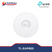 Load image into Gallery viewer, TP-link AX3000 Ceiling Mount WiFi 6 Access Point (EAP650) Wireless Access Point | Dual Band Access Point| MU-MIMO Technology| Centralized Management| TP-link|tp-link|tplink Infobahn