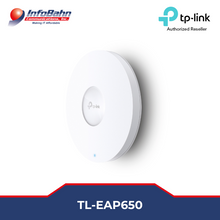 Load image into Gallery viewer, TP-link AX3000 Ceiling Mount WiFi 6 Access Point (EAP650) Wireless Access Point | Dual Band Access Point| MU-MIMO Technology| Centralized Management| TP-link|tp-link|tplink Infobahn