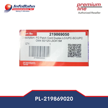 Load image into Gallery viewer, Premium Line LC/UPC-SC/UPC duplex multimode OM4 patch cord 2m 2.0mm LSOH Cables (Part Number 219869020)