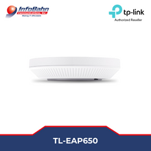 Load image into Gallery viewer, TP-link AX3000 Ceiling Mount WiFi 6 Access Point (EAP650) Wireless Access Point | Dual Band Access Point| MU-MIMO Technology| Centralized Management| TP-link|tp-link|tplink Infobahn