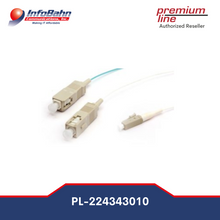 Load image into Gallery viewer, Premium Line Fiber Optic LC-UPC,0M3,Aqua,LSOH,1m I Cable I (Part number 224343010)