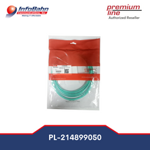 Load image into Gallery viewer, Premium Line LC/UPC-LC/UPC Duplex Multimode OM3 Patch COrd 5M, 2.0mm, LSOH (P/N 214899050)