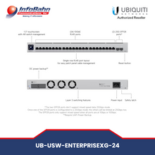 Load image into Gallery viewer, Ubiquiti Enterprise XG 24 (USW-EnterpriseXG-24) Layer 3 Switch | USW-EnterpriseXG-24 | Ubiquiti Networks | Ubiquiti | Infobahn