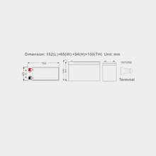 Load image into Gallery viewer, KIJO JS Series lead-acid battery (JS12-12.0)
