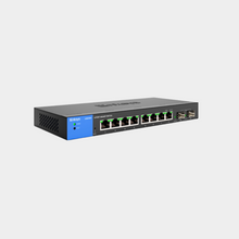 Load image into Gallery viewer, Linksys 8-Port Managed Gigabit Ethernet Switch with 2 1G SFP Uplinks TAA Compliant LGS310C