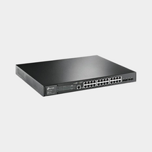 Load image into Gallery viewer, TP-link JetStream 28-Port Gigabit L2+ Managed Switch with 24-Port PoE+ (TL-SG3428MP)
