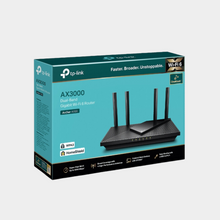Load image into Gallery viewer, TP-link AX3000 Dual Band Gigabit Wi-Fi 6 Router (Archer AX55)