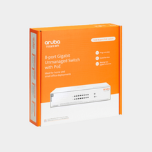 Load image into Gallery viewer, HPE Networking Instant On Switch 8p Gigabit CL4 PoE 64W 1430 (R8R46A)