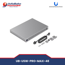 Load image into Gallery viewer, Ubiquiti USW-PRO-MAX-48 48-port, Layer 3 Etherlighting Switch | USW PRO MAX 48 | Infobahn