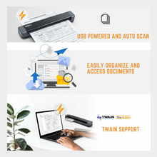 Load image into Gallery viewer, Plustek MobileOffice S410 Plus-Stay Organized and Digitize On the Go (MobileOffice S410 Plus)