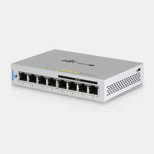 Load image into Gallery viewer, Ubiquiti Unifi Switch 8 ports-60W (US-8-60W) I 8-Port Fully Managed Gigabit Switch I 8-port with four 802.3af PoE ports