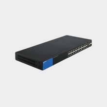 Load image into Gallery viewer, Linksys 26-Port Gigabit Smart Managed Switch + 2x Gigabit SFP/RJ45 Combo Ports (LGS326)