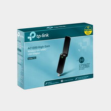 Load image into Gallery viewer, TP-Link AC1300 Wireless Dual Band USB Adapter (ARCHER T4U)