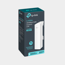 Load image into Gallery viewer, TP-Link CPE210 2.4GHz 300Mbps 9dBi Outdoor CPE P2P AP Point to Point Access Point (CPE210)