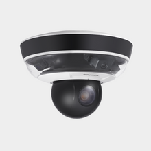 Load image into Gallery viewer, Hikvision 8 MP H.265 PanoVu Mini Series Panoramic + PTZ IR Outdoor Camera (DS-2PT5326IZ-DE)