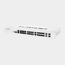 Load image into Gallery viewer, Fortigate FG100F 22 x GE RJ45 ports (including 2 x WAN ports, 1 x DMZ port, 1 x Mgmt port, 2 x HA ports, 16 x switch ports with 4 SFP port shared media), 4 SFP ports, 2x 10G SFP+ FortiLinks, dual power supplies redundancy (Fortigate FG100F)