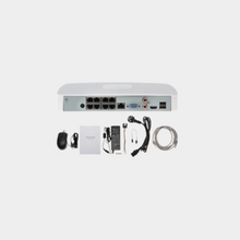 Load image into Gallery viewer, Dahua 8 Channel Smart 1U 1HDD 8PoE Network Video Recorder(DHI-NVR4108-8P-4KS2/L)