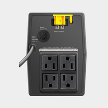 Load image into Gallery viewer, APC Easy UPS 650VA, 230V, AVR, NEMA 5-15 (4) SOCKETS, CIRCUIT BREAKER; Tower Type; 360Watts (P/N: APCBVX650I-PH-D000)