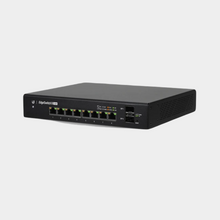 Load image into Gallery viewer, Ubiquiti EdgeSwitch 8 150W, DC Input Option (Redundant or Stand-Alone), Managed PoE+ Gigabit Switch with SFP (ES-8-150W)