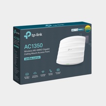 Load image into Gallery viewer, TP-Link AC1350 Wireless MU-MIMO Gigabit Ceiling Mount Access Point (EAP225)