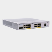 Load image into Gallery viewer, Cisco Business CBS350-16FP-2G Managed Switch, 16 Port GE, Full PoE, 2x1G SFP, Limited Lifetime Protection (CBS350-16FP-2G-EU)