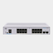 Load image into Gallery viewer, Cisco Business CBS350-16T-2G Managed Switch, 16 Port GE, 2x1G SFP, Limited Lifetime Protection (CBS350-16T-2G-EU)