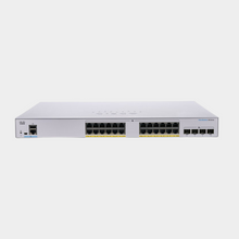 Load image into Gallery viewer, Cisco Business CBS350-24P-4X Managed Switch, 24 Port GE, PoE, 4x10G SFP+, Limited Lifetime Protection (CBS350-24P-4X)
