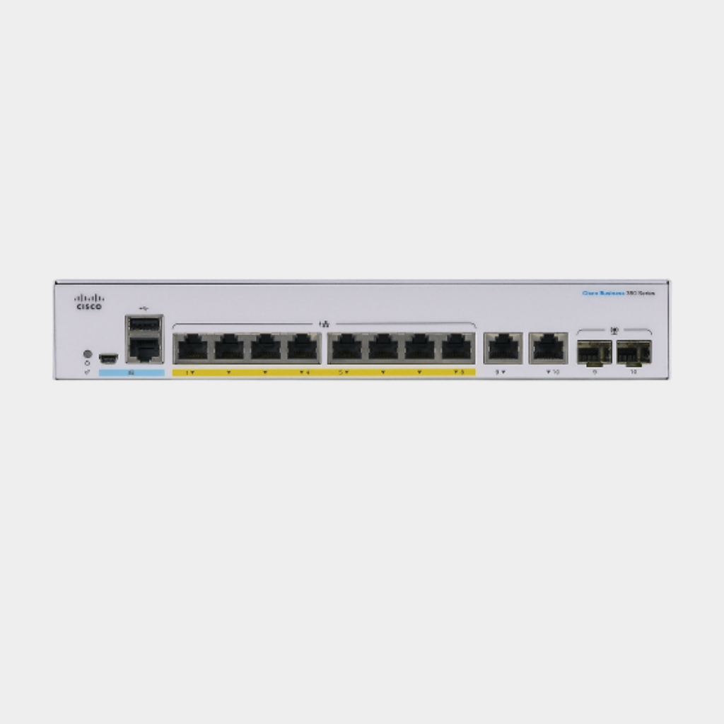 Cisco Cisco Systems CBS350 Managed 8-port GE PoE 2x1G Combo CBS350-8P-2G-JP 