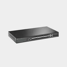 Load image into Gallery viewer, TP-Link JetStream 24-Port Gigabit SFP L2 Managed Switch with 4 10G SFP+ Slots (T2600G-28SQ)