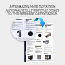 Load image into Gallery viewer, Plustek OpticBook 3800L Scanner (OpticBook 3800L) I Book Scanner I Design for Books Eliminates the Book Spine Shadow and Text Distortion