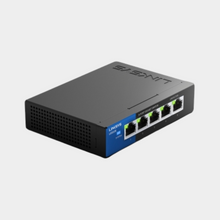 Load image into Gallery viewer, Linksys 5-Port Business Desktop Gigabit Switch (LGS105-AP)