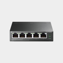Load image into Gallery viewer, TP-Link 5-Port 10/100Mbps Desktop Switch with 4-Port PoE (TL-SF1005LP)