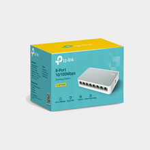 Load image into Gallery viewer, TP-Link 8-Port 10/100Mbps Desktop Switch (TL-SF1008D)