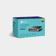 Load image into Gallery viewer, TP-Link 5-Port Gigabit Desktop Switch with 4-Port PoE+ (TL-SG1005LP)