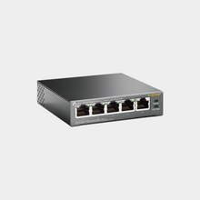 Load image into Gallery viewer, TP-Link 5-Port Gigabit Desktop Switch with 4-Port PoE+ (TL-SG1005P)
