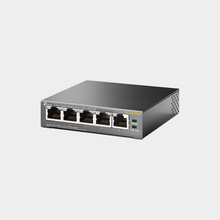 Load image into Gallery viewer, TP-Link 5-Port Gigabit Desktop Switch with 4-Port PoE+ (TL-SG1005P)