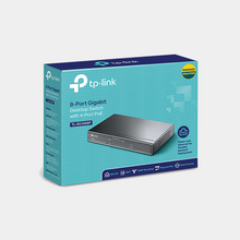 Load image into Gallery viewer, TP-Link 8-Port Gigabit Desktop Switch with 4-Port PoE+ (TL-SG1008P)