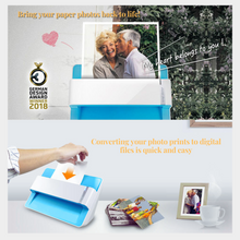 Load image into Gallery viewer, Plustek Photo Scanner -ePhoto Z300, Scan 4x6 Photo in 2sec, Auto Crop and Deskew with CCD Sensor Support Mac and PC (ePhoto Z300)