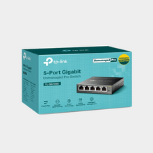 Load image into Gallery viewer, TP-Link 5-Port Gigabit Easy Smart Switch (TL-SG105E)