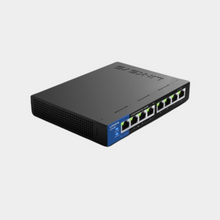 Load image into Gallery viewer, Linksys 8-Port Business Desktop Gigabit PoE+ Switch (LGS108P-AP)
