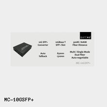 Load image into Gallery viewer, Airlive MC-10GSFP+: Multi Giga Network Fiber Media Converter (MC-10GSFP+)