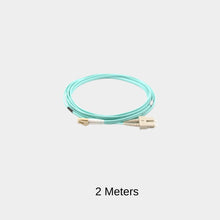 Load image into Gallery viewer, Twine Fiber Patch Cords LC/PC-SC/PC Multimode (MM) OM3 Duplex 3.0mm PVC 3 Meters or 2 Meters I Fiber Patch Cable I