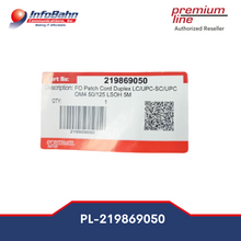 Load image into Gallery viewer, Premium line LC/UPC-SC/UPC duplex multimode OM4 patch cord 5m 2.0mm LSOH (Part number 219869050)
