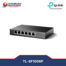 Load image into Gallery viewer, TP-link TL-SF1006P 6-Port 10/100Mbps Desktop Switch with 4-Port PoE+ (TL-SF1006P) | Professional High-Power Switch| Infobahn
