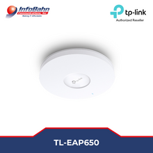 Load image into Gallery viewer, TP-link AX3000 Ceiling Mount WiFi 6 Access Point (EAP650) Wireless Access Point | Dual Band Access Point| MU-MIMO Technology| Centralized Management| TP-link|tp-link|tplink Infobahn
