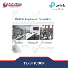 Load image into Gallery viewer, TP-link TL-SF1006P 6-Port 10/100Mbps Desktop Switch with 4-Port PoE+ (TL-SF1006P) | Professional High-Power Switch| Infobahn
