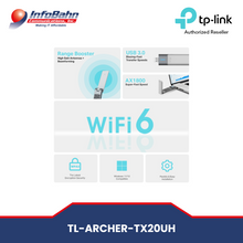 Load image into Gallery viewer, TP-link AX1800 High Gain Wireless USB Adapter (Archer TX20UH) | Infobahn
