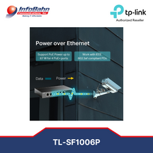 Load image into Gallery viewer, TP-link TL-SF1006P 6-Port 10/100Mbps Desktop Switch with 4-Port PoE+ (TL-SF1006P) | Professional High-Power Switch| Infobahn
