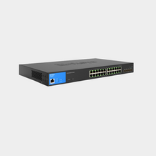 Load image into Gallery viewer, Linksys  24-Port Managed Gigabit PoE+ Switch with 4 10G SFP+ Uplinks 410W TAA Compliant  LGS328MPC
