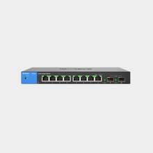 Load image into Gallery viewer, Linksys 8-Port Managed Gigabit Ethernet Switch with 2 1G SFP Uplinks TAA Compliant LGS310C
